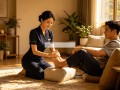 298元就能享受同城上门按摩？123养生带你体验摩耶按摩通络培元